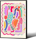 Funky Cute Kids Abstract Wall Art Trendy Bright Colorful Poster 24x36 inch by Medpol