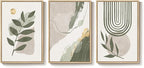 3 Piece Large Framed Abstract Boho Wall Art - Image 6