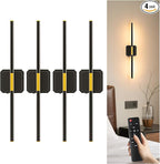 GvvooHome Battery Operated Wall Sconce Detachable 360°Rotate, Wireless Wall by GvvooHome
