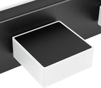 Ralbay Black Bathroom Vanity Lights 48inch Metal Acrylic LED Modern Bathroom - Image 8