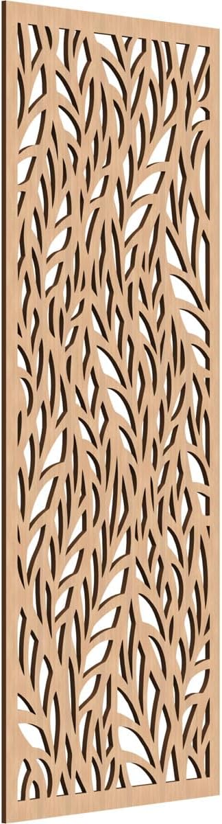 Ortonville Decorative Pierced Fretwork Wood Wall Panels, 25 3/8"W x 64 3/8"H x by EkenaMillwork