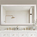36 x 60 Rustic Wooden Framed Wall Mirror by nolsia