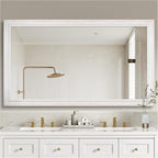 36 x 60 Rustic Wooden Framed Wall Mirror by nolsia