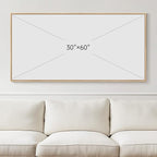 Framed Boho Coastal Beach Wall Art - Image 4
