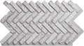 EverStone Herringbone Faux Brick Panel, 46 1/2"W x 25 1/4"H x 1"D, Rustic White by EkenaMillwork