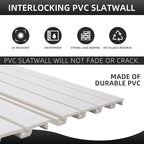 Slatwall Panels 4'x8' Garage Slat Wall Storage Systems Garage Wall Organizer - Image 5