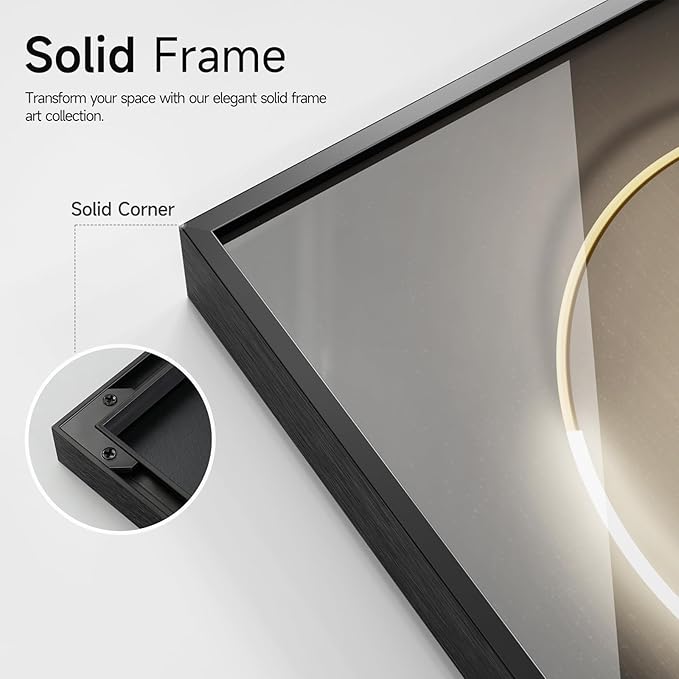 Large Framed Modern Luxury Wall Art - Image 5