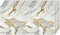 IZODEKOR 4 Pcs 24"x48" PVC Marble Wall Panels by Izodekor3DWallPanels
