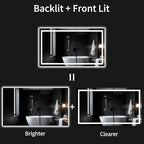 LED Bathroom Mirrors 28"x48" Bathroom Mirror - Image 2