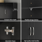 SoBuy Wall Cabinet Laundry Room, Medicine Cabinet - Image 7