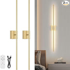 Battery Operated Wall Sconce Set of Two by JZEKVN