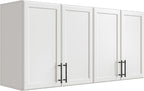 FIMELLO 47.2" W Laundry Room Cabinets Wall Mounted, Laundry Wall Cabinet by FimelloHome