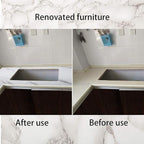Large White Marble Granite Wallpaper Peel Stick Thicken 48x591inch Waterproof - Image 6