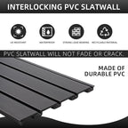 FRAYSCENT Slat Wall Paneling Garage Wall Organizer, Slatwall Panels Garage Tool - Image 4