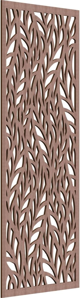 Ortonville Decorative Pierced Fretwork Wood Wall Panels, 27 3/8"W x 69 3/8"H x by EkenaMillwork