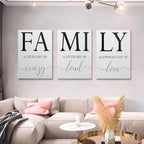 GUBIYU Home Family Wall Decor, Wall Art by GUBIYU
