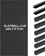 FRAYSCENT Slat Wall Paneling Garage Slat Wall Storage Systems Slatwall Panels by FRAYSCENT