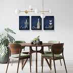 GUBIYU Farmhouse Kitchen Wall Decor Eat Sign Eat Drink Love Wall Art Set of 3 - Image 4
