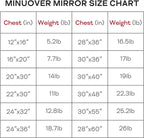Brushed Nickel Bathroom Wall Mirror, Tempered Glass, Shatter Proof, Hangs - Image 6
