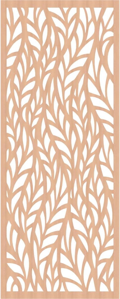 Ortonville Decorative Pierced Fretwork Wood Wall Panels, 37 3/8"W x 94 3/8"H x - Image 2