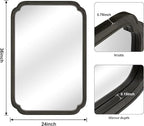 WallBeyond 24" x 36" Rounded Corner Arch Wall Mirror - Image 6