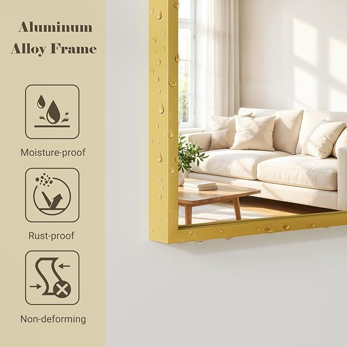 Mirror Full Length, Room Decor Big Full Body Floor Mirror - Image 4