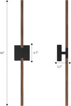 Rayogale 40 Inch Rechargeable Battery Operated Wall Sconce Set Two, 8000mAh - Image 6