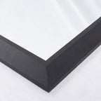Amorho Black Bathroom Mirror, Living Room, Large Rectangle Vanity Mirrors. - Image 9
