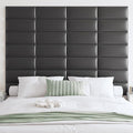 IFNOW Wall Mounted Upholstered Headboard King, 12 Panels 3D Peel and Stick by IFNOW