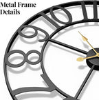 Cuspin 36 Inch Wall Clock, Large Wall Clock Decorative - Image 4