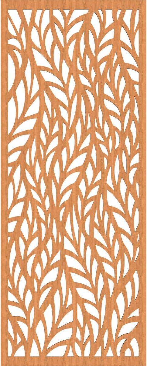 Ortonville Decorative Pierced Fretwork Wood Wall Panels, 27 3/8"W x 69 3/8"H x - Image 4