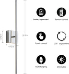 KARTOOSH Battery Operated Wall Sconces - Image 5