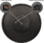 HOIBAI Large Wall Clock, Wall Clocks - Image 5