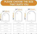 Arched LED Mirror for Bathroom 30"x36", 3 Color Changing, Shatterproof - Image 2