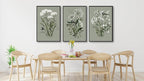 Large Flowers Canvas Wall Art - Image 4