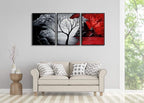 Wieco Art Extra Large Size Framed Canvas Art Prints Wall Art the Cloud Tree - Image 4