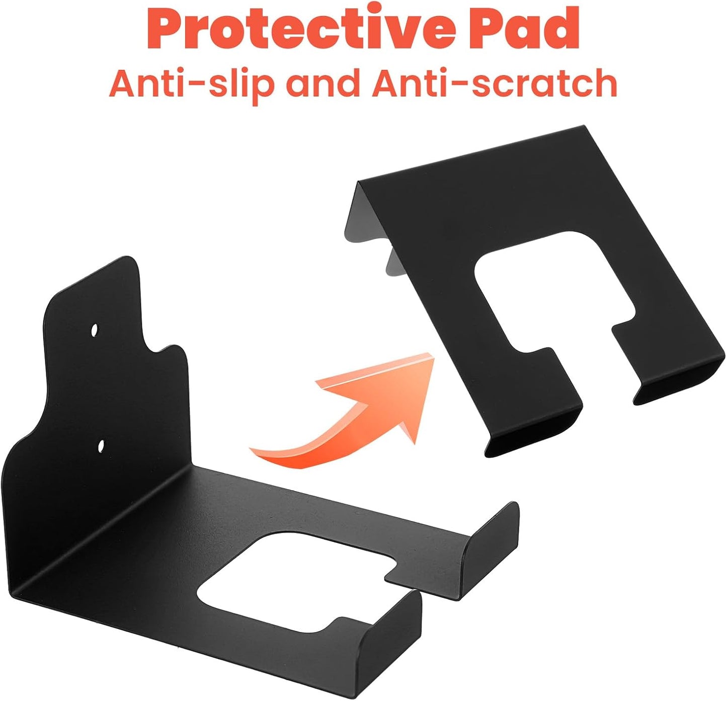 2 Pack Garage Organizer Trimmer Rack, Garden Power Tool Hanger Whackers Holder Wall Mounted for Grass Trimmer, Hedge Trimmers, Garage Trimmers, Garden Tools