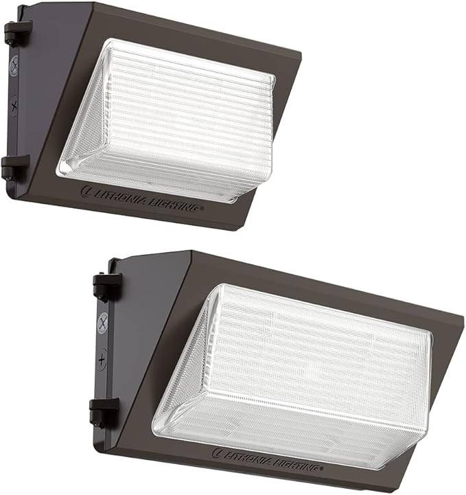 Lithonia Lighting 13" LED Wall Pack Outdoor Light Fixture, 3-Way Selectable CCT - Image 9