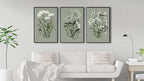 Vibrant Flowers Canvas Wall Art - Image 2