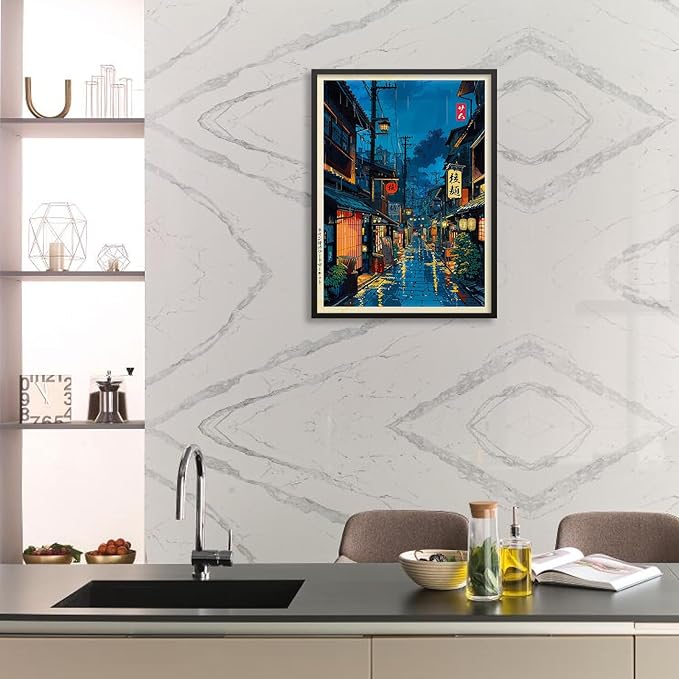 Podafu Japanese Tokyo Tea House Canvas Wall Art - Image 6