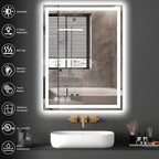 24"x 36" LED Bathroom Mirror - Image 3