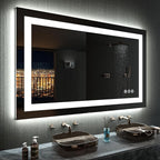 LOAAO 40”X30“ RGB LED Bathroom Mirror by LOAAO