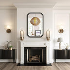 WallBeyond 24" x 36" Rounded Corner Arch Wall Mirror - Image 4