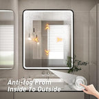 30X36 Inch LED Mirror for Bathroom, Large Wall Mounted Makeup Mirror, Dimmable - Image 6