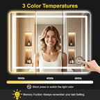 LED Bathroom Mirror with Lights - Image 6