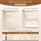 RITOLLO 4 Pack Wood Panels for Wall - Image 5