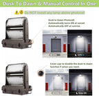 Dusk to Dawn 120W Rotatable LED Wall Pack Light, 5000K 16800LM 600-800W HPS/HID - Image 3