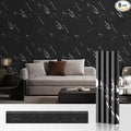 OUZUGIE WPC Acoustic Slat Wall Paneling, Living Room, TV Background, Study Room by OUZUGIE