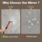 Led Mirror Full Length, Frameless Long Mirrors - Image 7