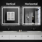 30"x30" LED Bathroom Mirror - Image 9